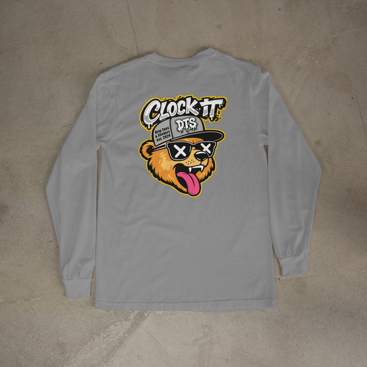 "Clock It" Long Sleeve – Limited Pre-Order Drop ⏰