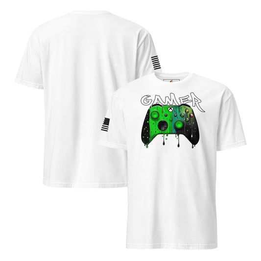 Toxic Drip – Green x Black Controller Unisex T-Shirt