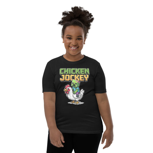 Chicken Jockey Youth Unisex T-Shirt