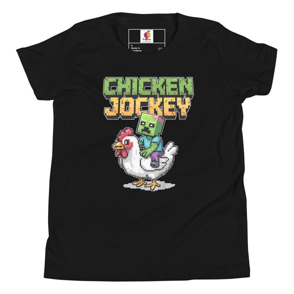 Chicken Jockey Youth Unisex T-Shirt