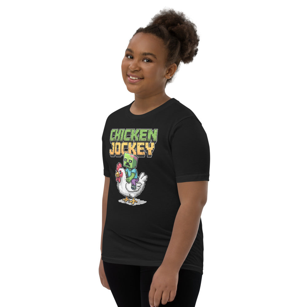 Chicken Jockey Youth Unisex T-Shirt