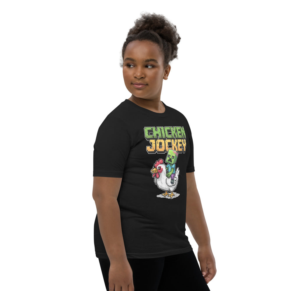 Chicken Jockey Youth Unisex T-Shirt
