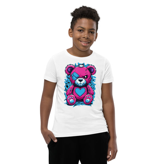 Graffiti Bear 1 Youth Unisex T-Shirt