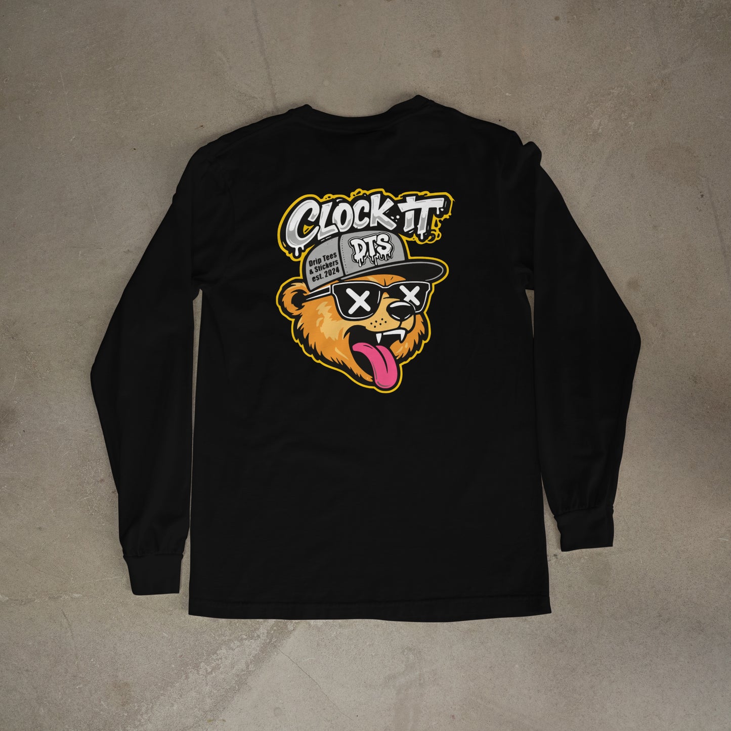 "Clock It" Long Sleeve – Limited Pre-Order Drop ⏰