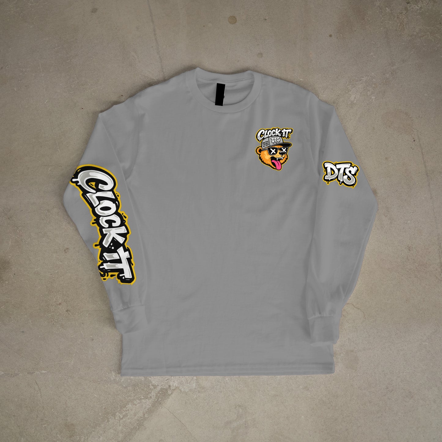 "Clock It" Long Sleeve – Limited Pre-Order Drop ⏰