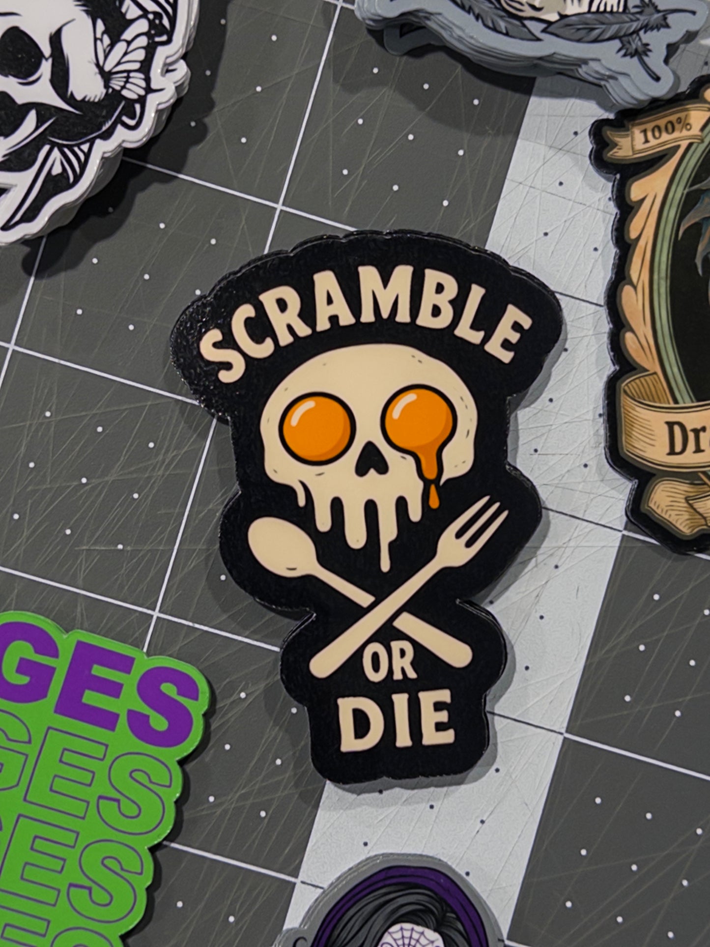 Halloween Sticker Pack (20+ Random Spooky Stickers)