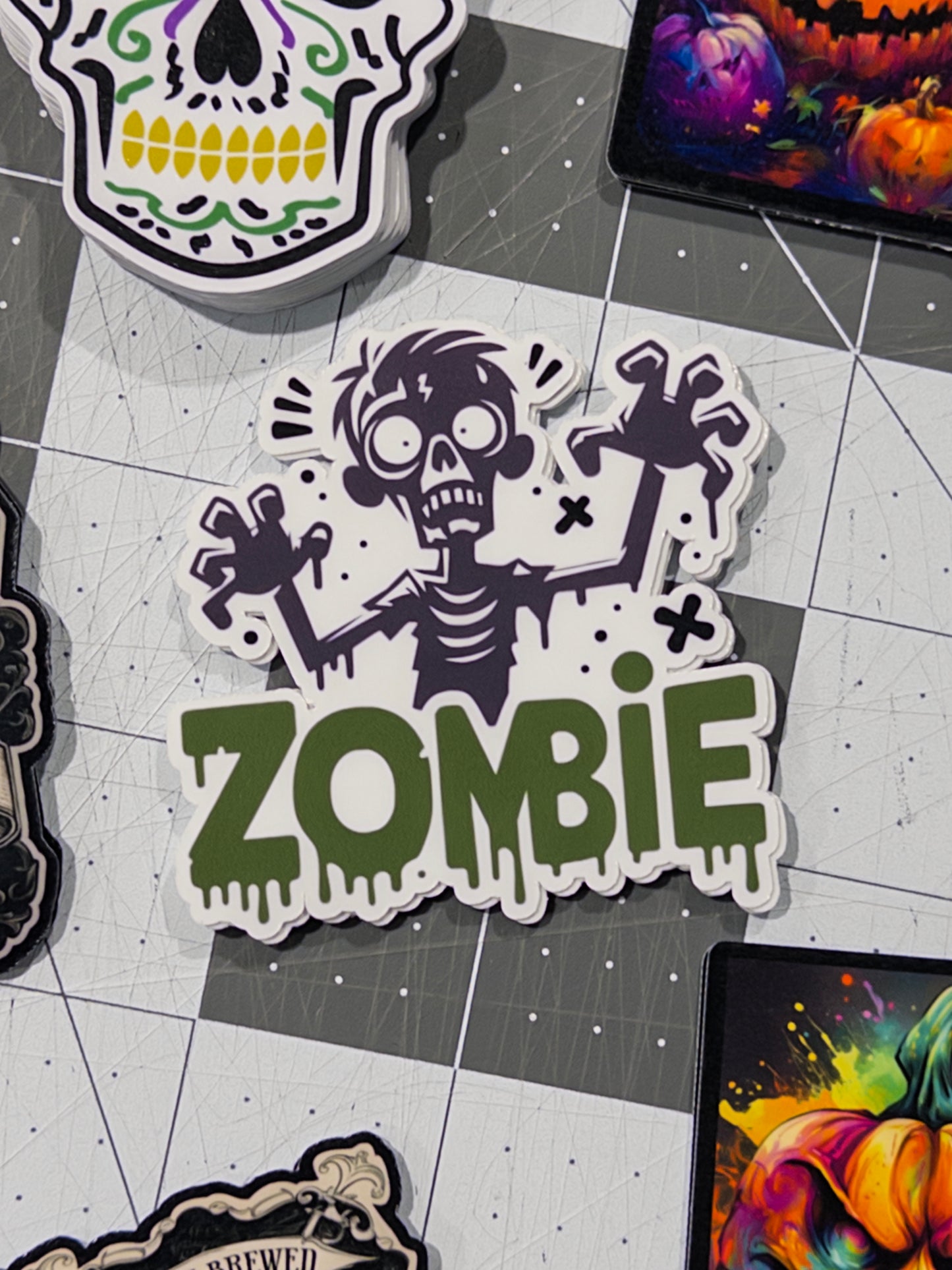 Halloween Sticker Pack (20+ Random Spooky Stickers)