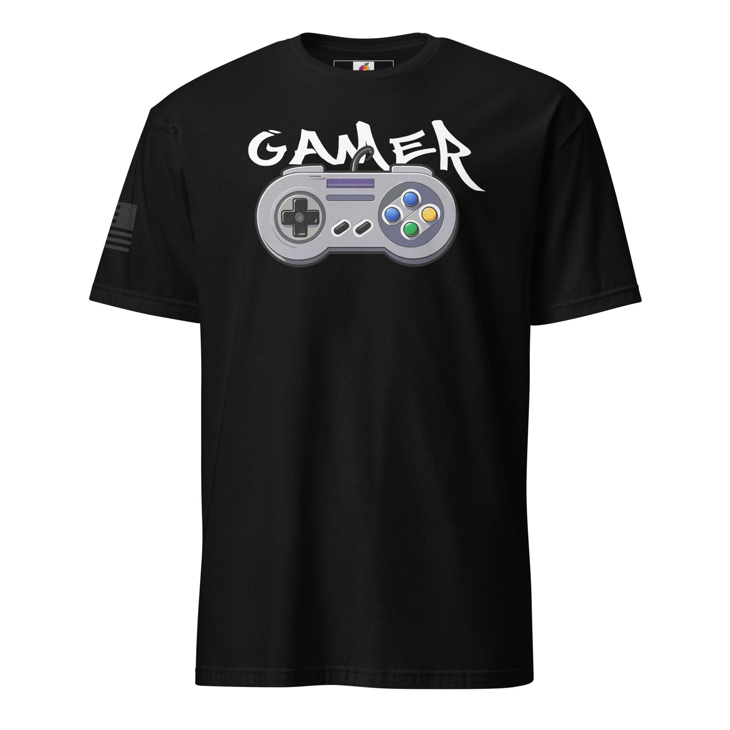 Retro Gamer Vibes (Black) – Classic Controller Edition Unisex T-Shirt