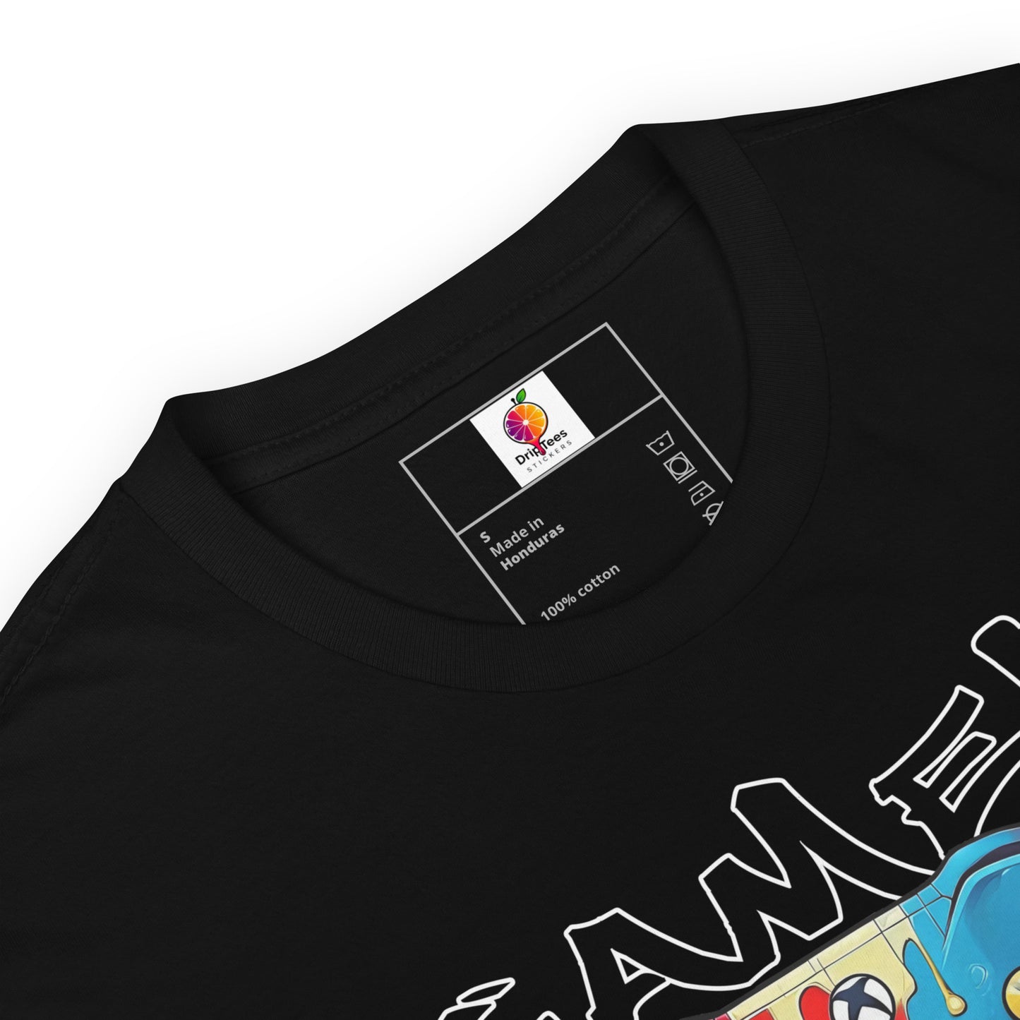 Red vs Blue Meltdown (Black) – Drip Controller Tee Unisex T-Shirt