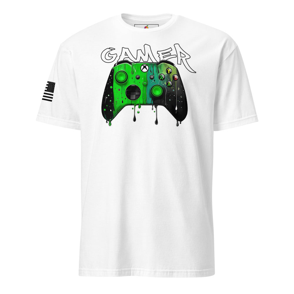 Toxic Drip – Green x Black Controller Unisex T-Shirt