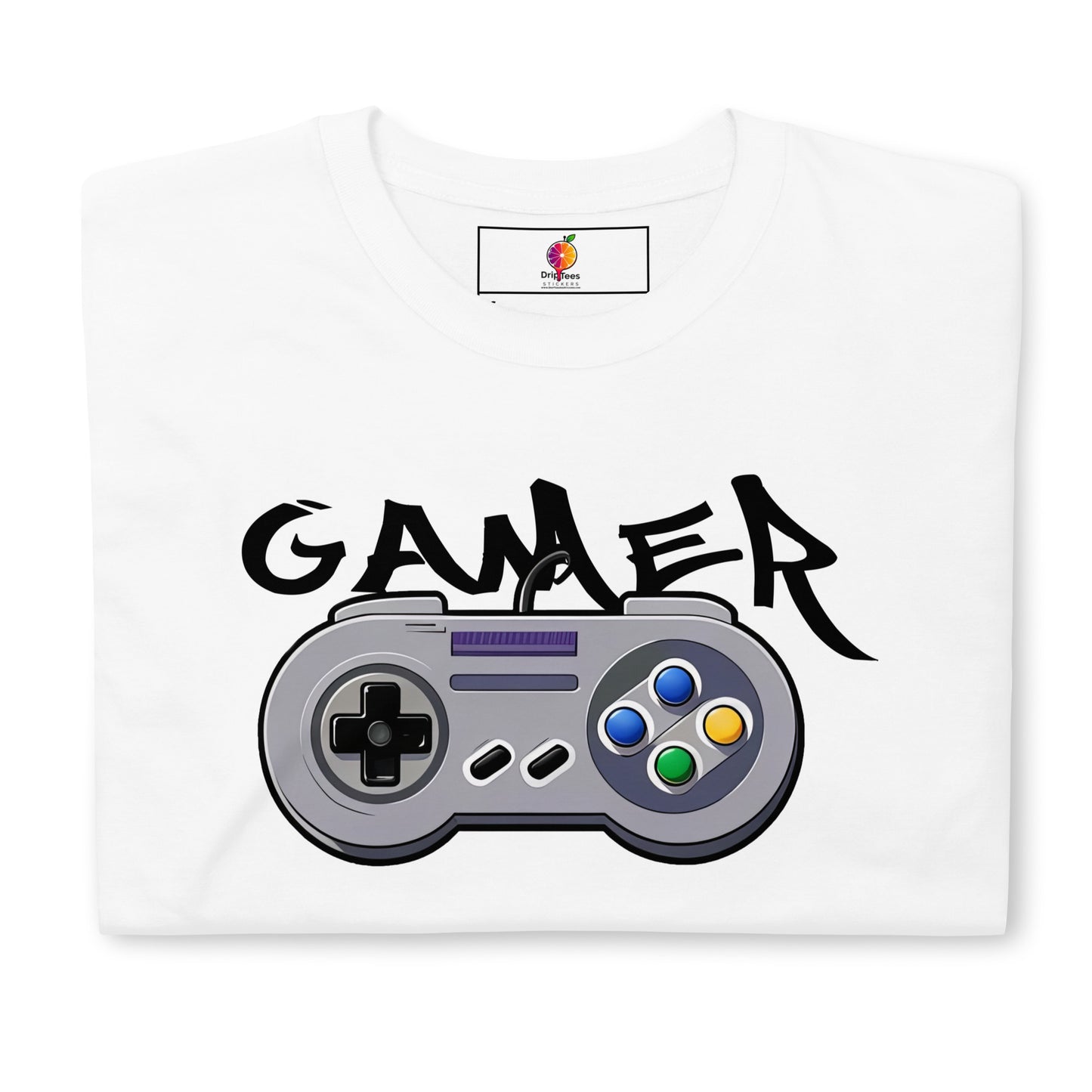 Retro Gamer Vibes Tee – Classic Controller Edition Unisex T-Shirt
