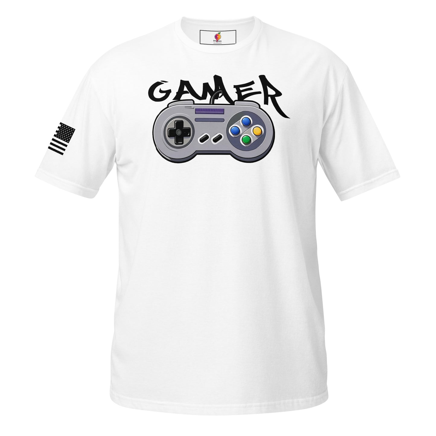 Retro Gamer Vibes Tee – Classic Controller Edition Unisex T-Shirt