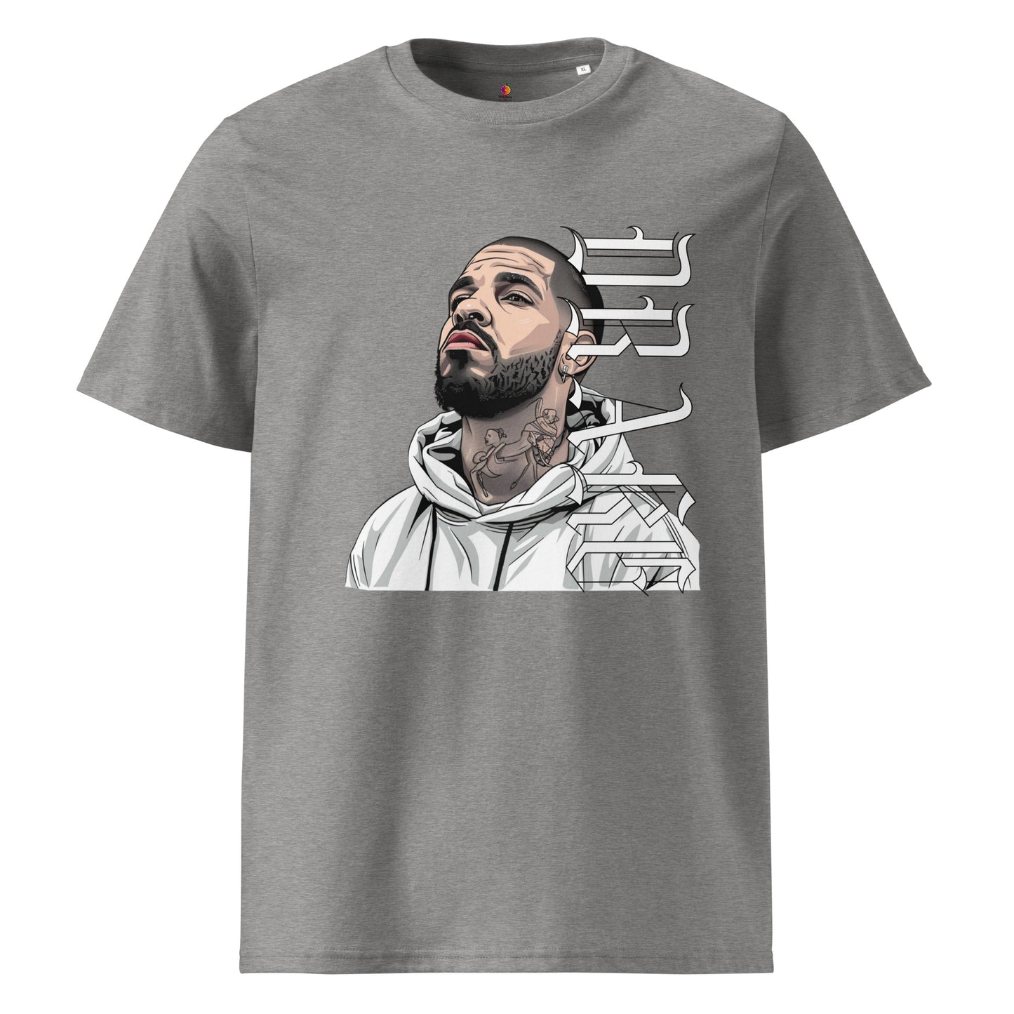 Drake-inspired unisex black loose fit t-shirt with graphic design – urban streetwear

