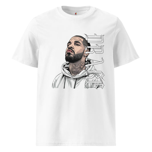 Drake-inspired unisex black loose fit t-shirt with graphic design – urban streetwear

