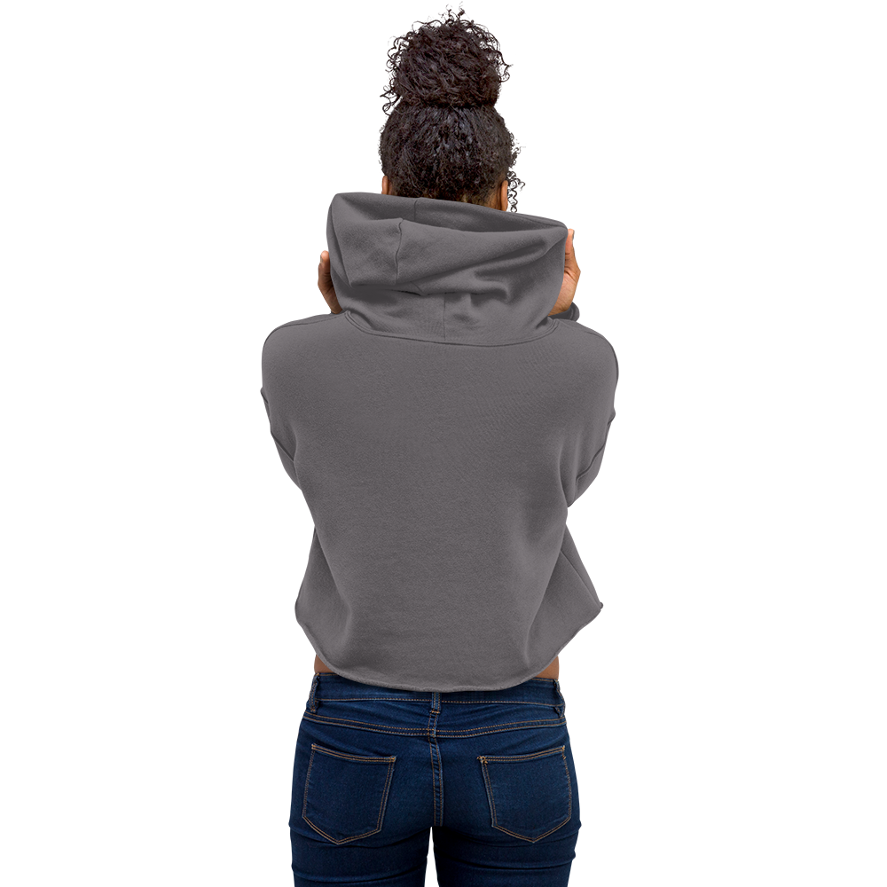 Don't Be Stupid Stupid! Women's Crop Hoodie