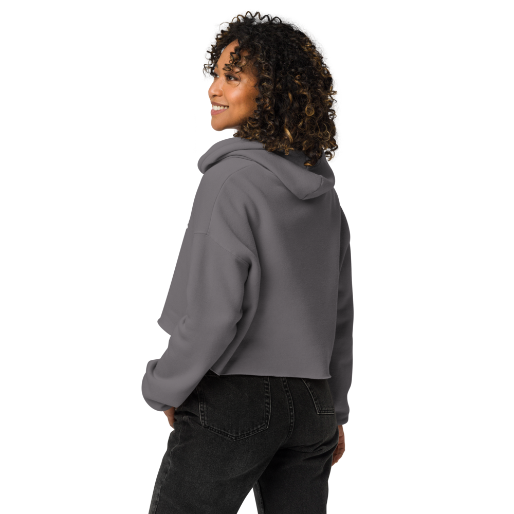 Don't Be Stupid Stupid! Women's Crop Hoodie