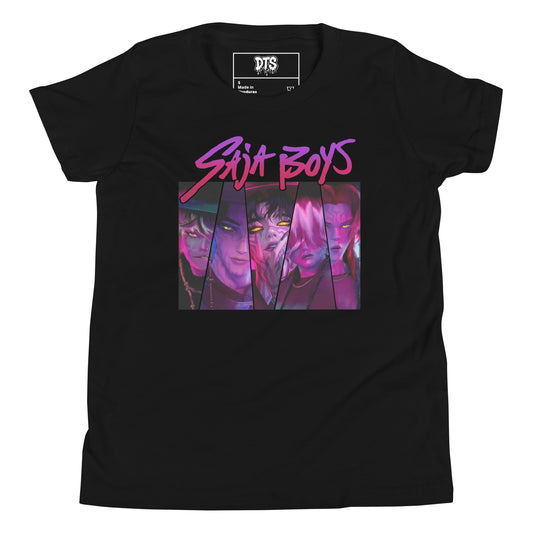 SajaBoys - Youth Short Sleeve T-Shirt 100% cotton
