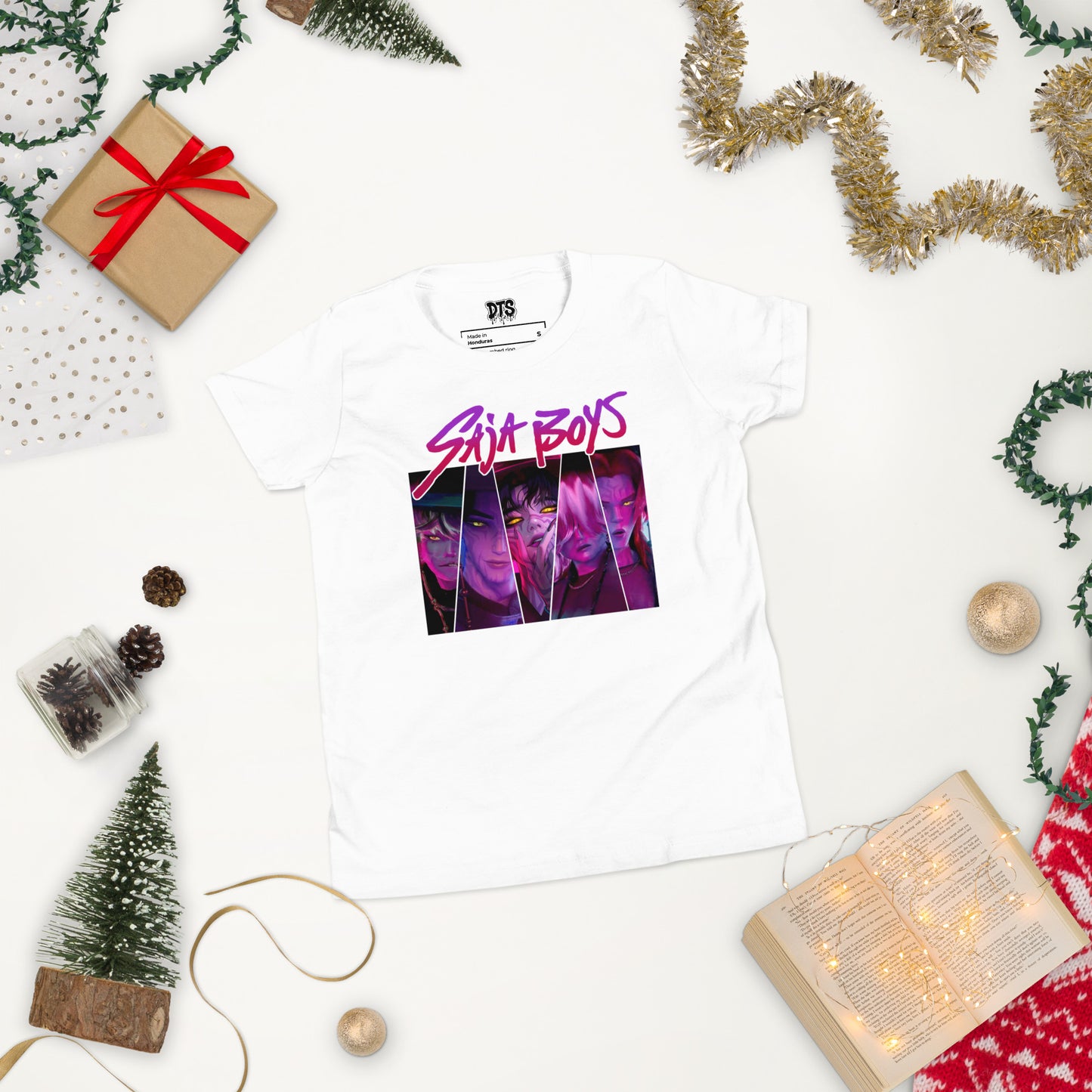 SajaBoys - Youth Short Sleeve T-Shirt 100% cotton