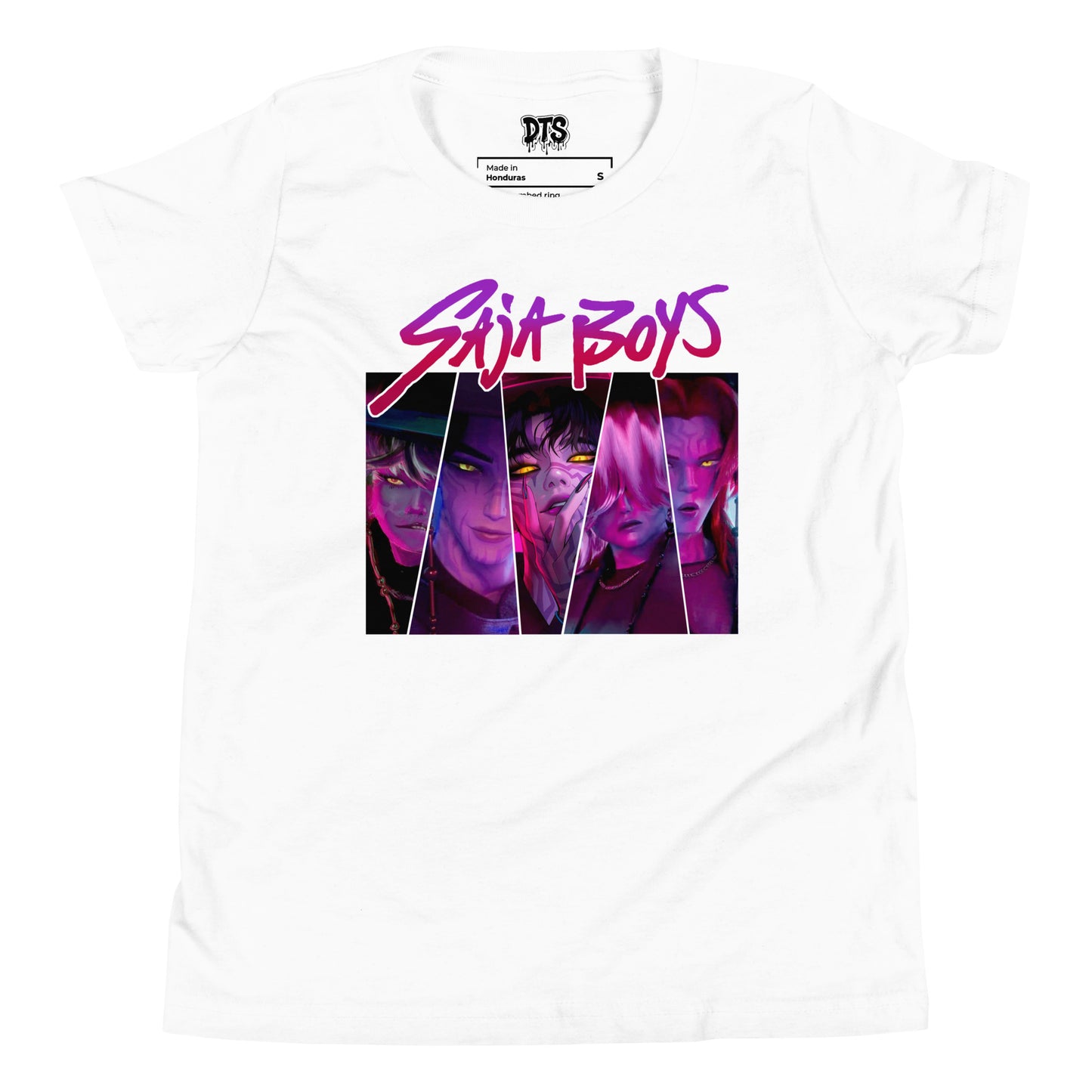 SajaBoys - Youth Short Sleeve T-Shirt 100% cotton